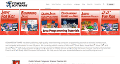 Desktop Screenshot of kidwaresoftware.com